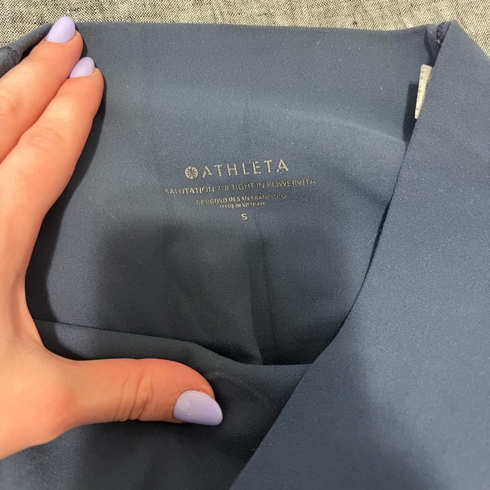 Athleta Blue Leggings
